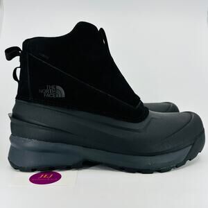 The North Face Men’s Chilkat V Zip Waterproof Boots TNF Black NF0A5LW4 Size 14